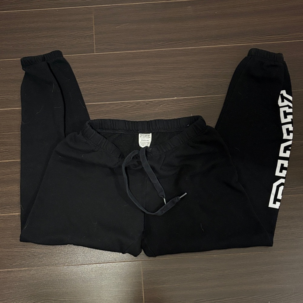 PINK Victoria's Secret Black Joggers for Kids